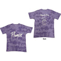 Prince Unisex T-Shirt: Purple Rain (Purple) (Back Print & Wash Collection)
