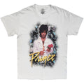 Prince Unisex T-Shirt: Flowers (White)