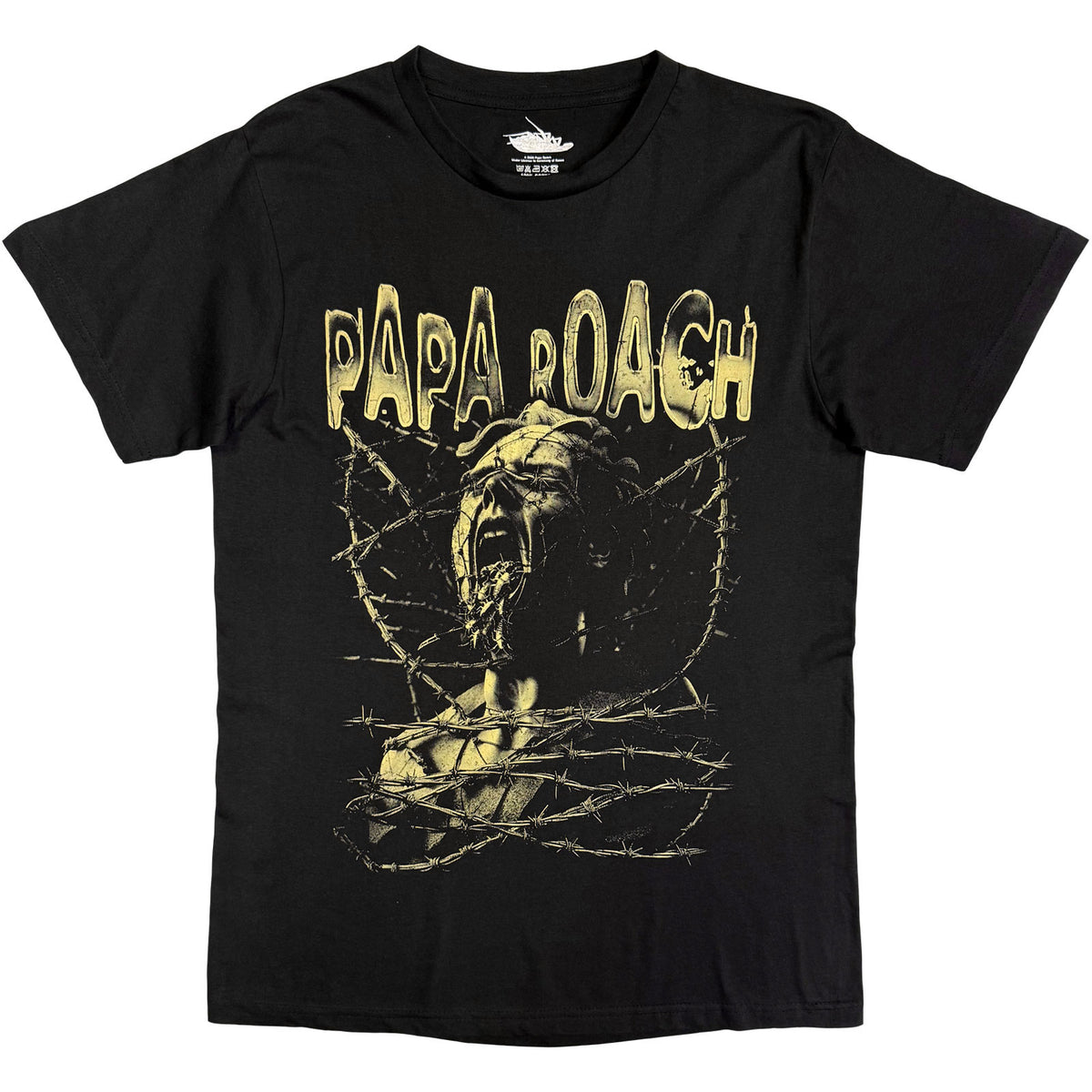 Papa Roach Unisex T-Shirt: Kill The Noise (Black) (Back Print)