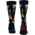 Perri's Unisex Crew Socks: Electric Guitars (Black)  (UK Size 6.5 - 11)
