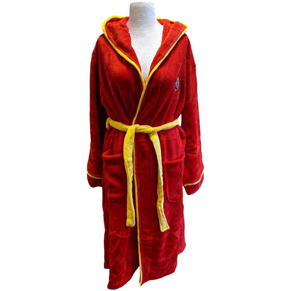 Primal Scream Unisex Bathrobe: Screamadelica (Red & Yellow) (Back Print)