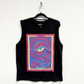 Primal Scream Unisex Tank T-Shirt: Psychedelic Eye (Black)