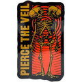 Pierce The Veil Sticker: Wavy Skeleton