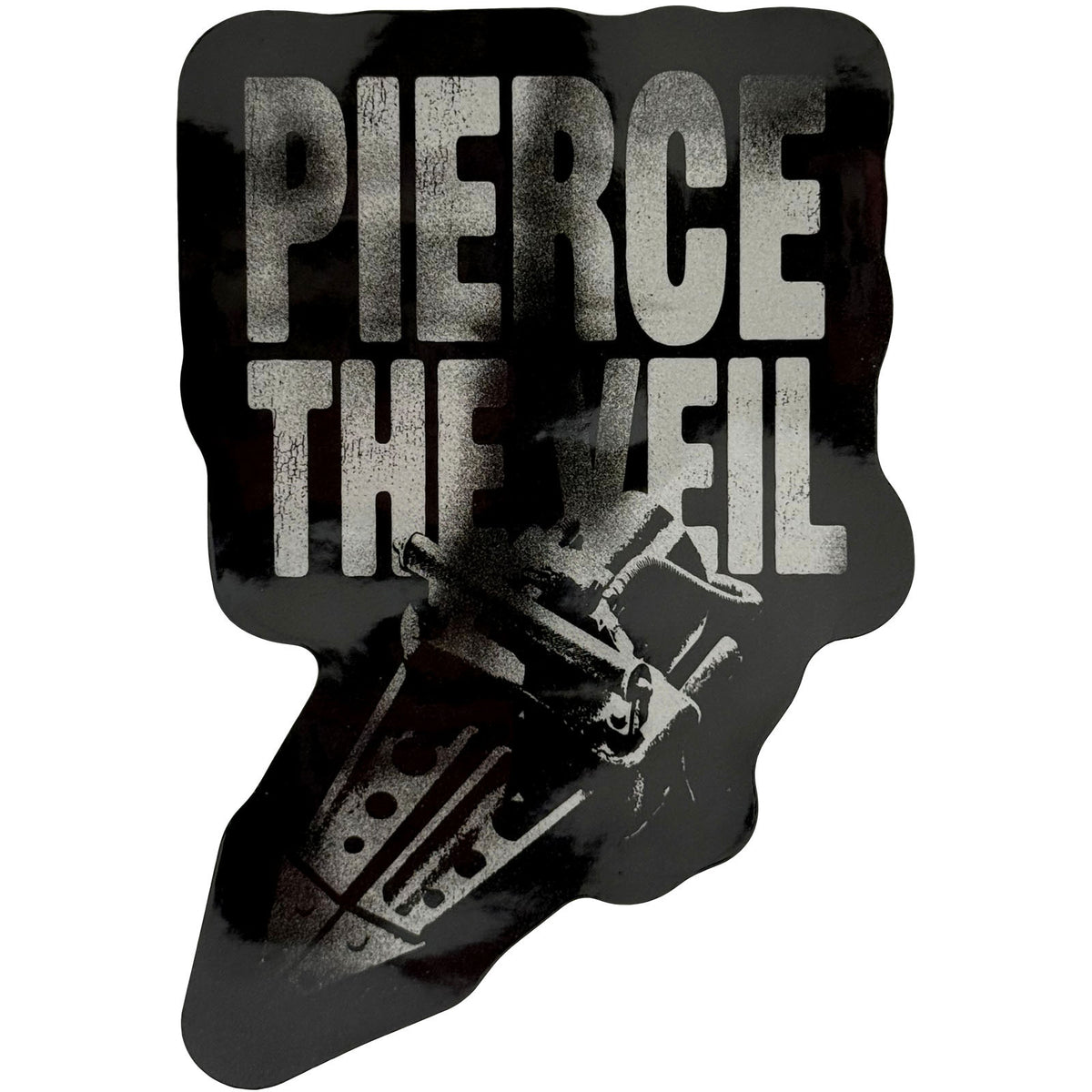 Pierce The Veil Sticker: Large Text