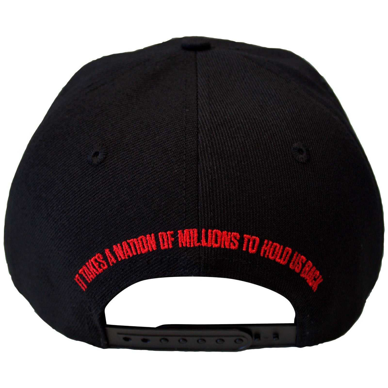 Public Enemy Unisex Snapback Cap: It Takes A Nation (Black) (Back Print)