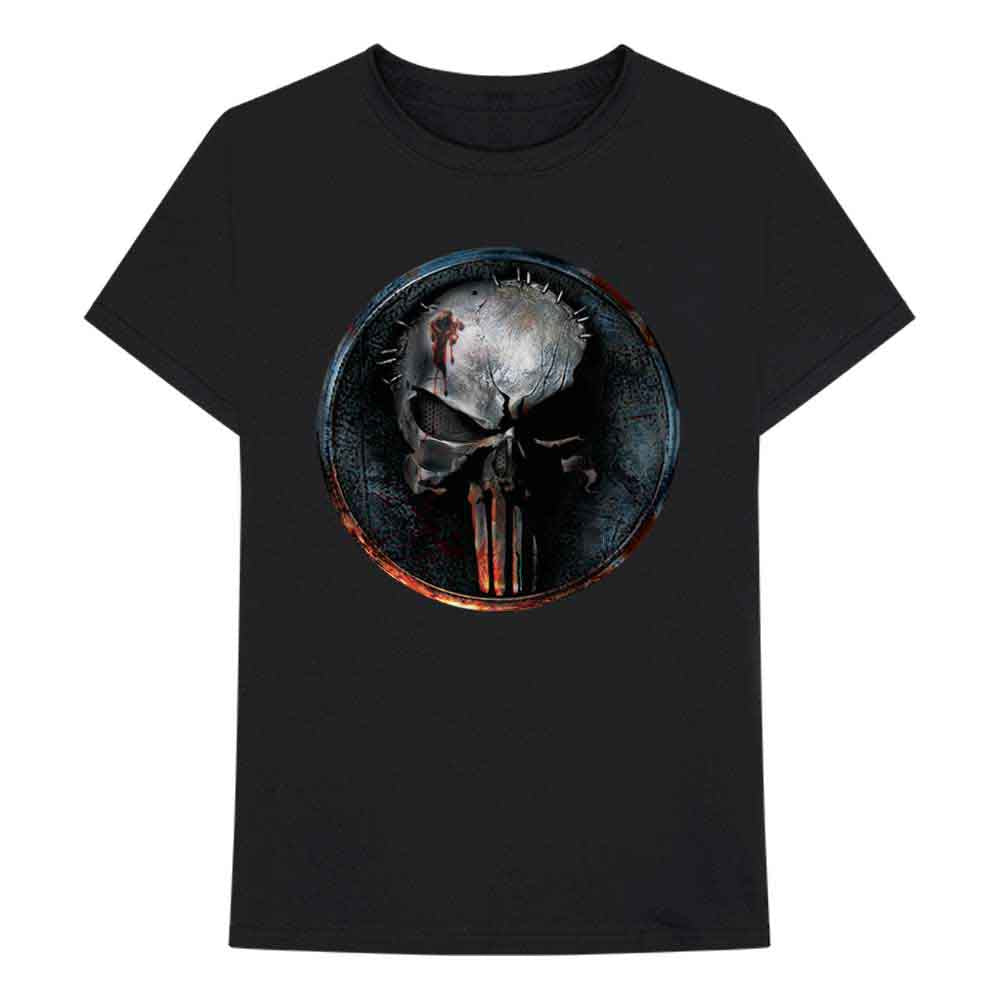 Marvel Comics Unisex T-Shirt: Punisher Gore Skull (Black)