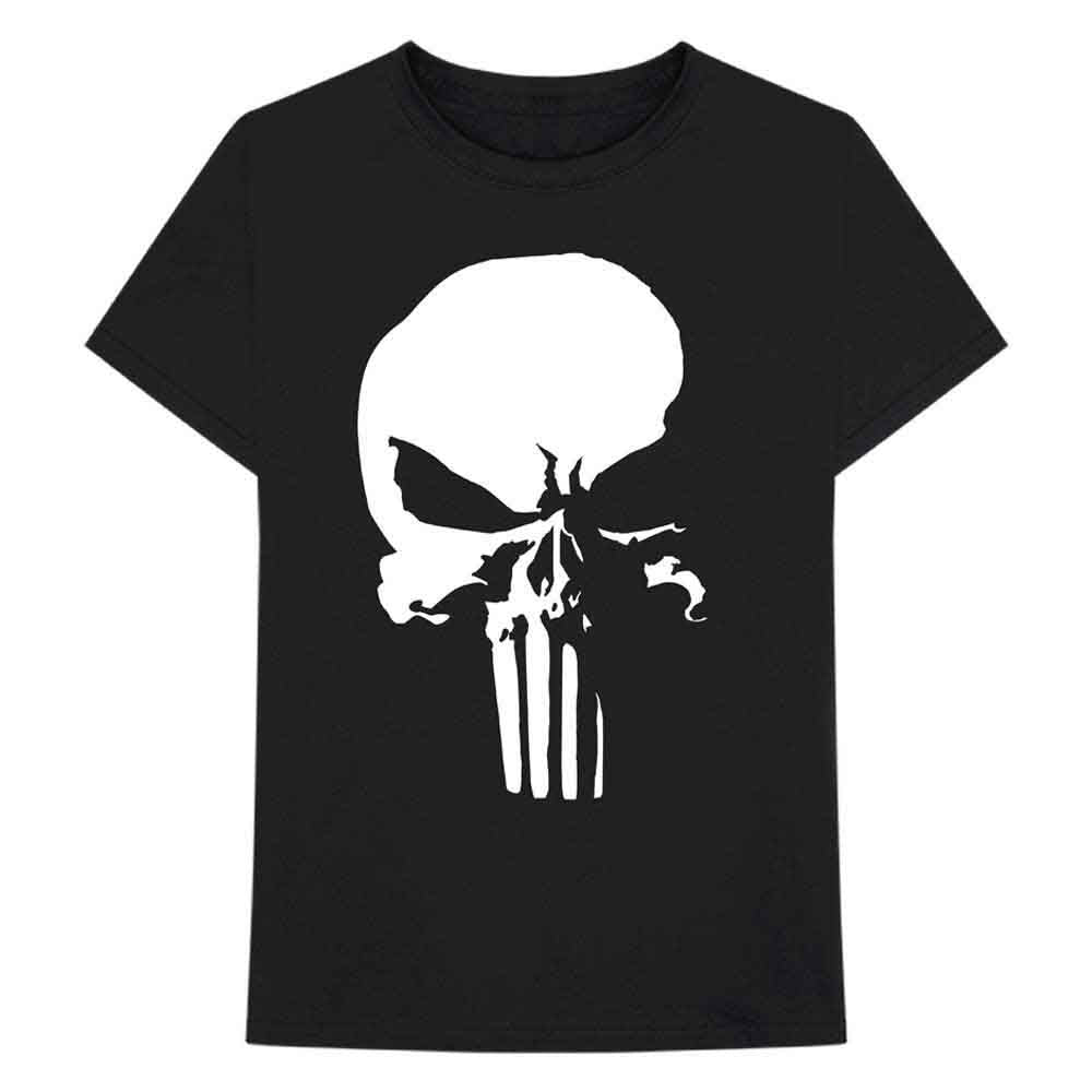 Marvel Comics Unisex T-Shirt: Punisher Shadow Skull (Black)