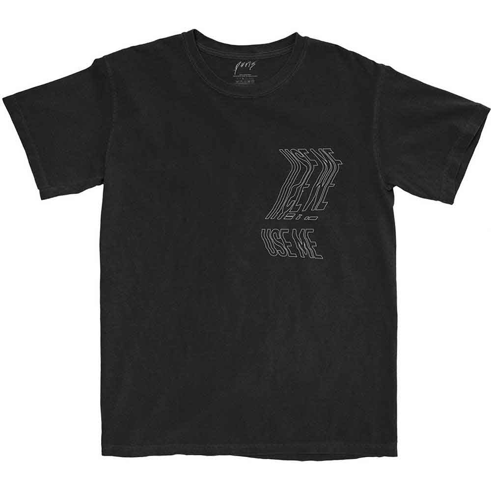 PVRIS Unisex T-Shirt: Use Me (Black) (Back Print)