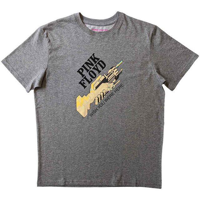 Pink Floyd: WYWH Robot Shake Unisex T-Shirt (Grey)