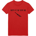 Queens Of The Stone Age Unisex T-Shirt: Deaf Songs (Red)