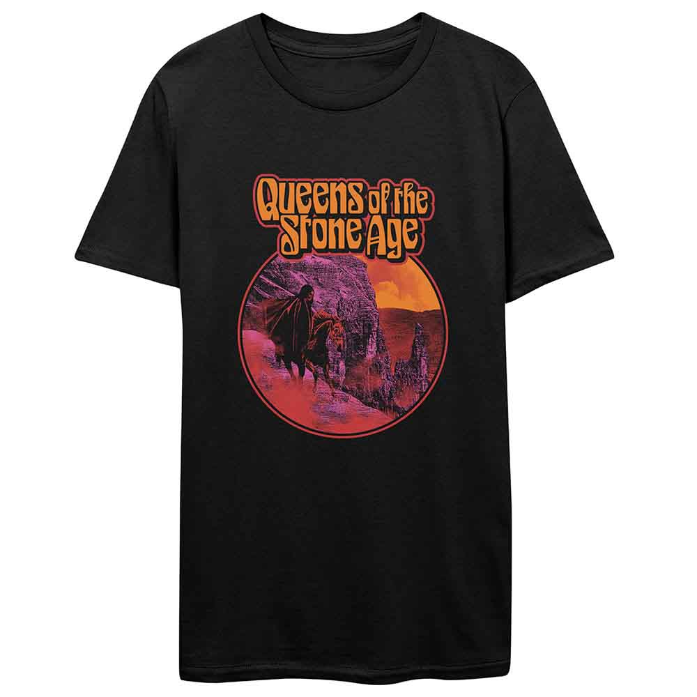 Queens Of The Stone Age Unisex T-Shirt: Hell Ride (Black)