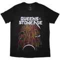 Queens Of The Stone Age Unisex T-Shirt: Meteor Shower (Black)