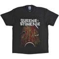 Queens Of The Stone Age Unisex T-Shirt: Meteor Shower (Charcoal Grey)