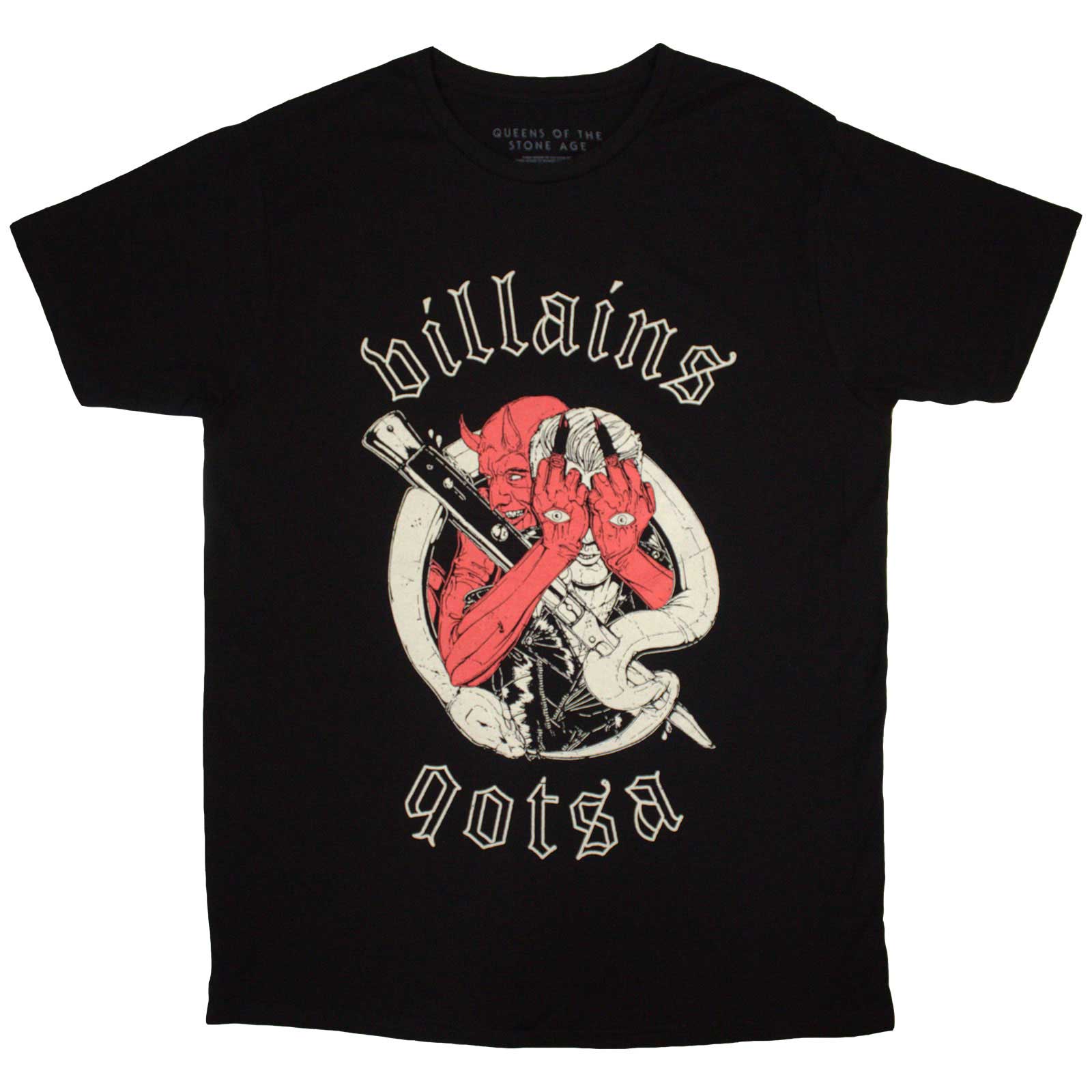 Queens Of The Stone Age Unisex T-Shirt: Villains (Black)