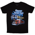 Queens Of The Stone Age Unisex T-Shirt: Wolf Skyline (Black)