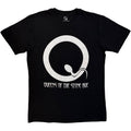 Queens Of The Stone Age Unisex T-Shirt: Sperm Logo Mono (Black)
