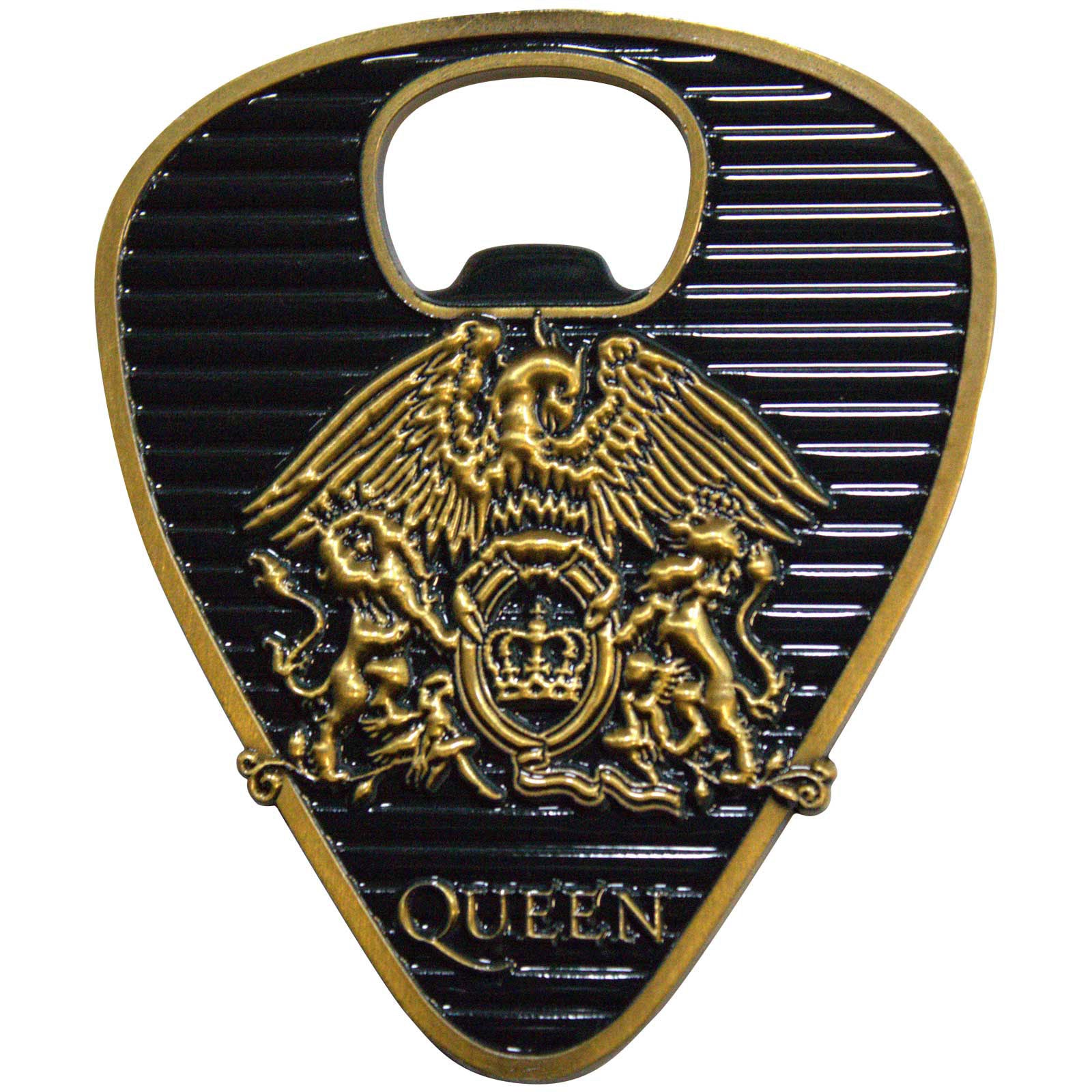 Queen Bottle Opener: Gold Crest Plectrum