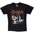 Queen Unisex Premium Carbon T-Shirt: Poster (Black)