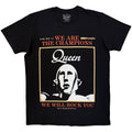 Queen Unisex Premium Carbon T-Shirt: We Are The Champions (Black)