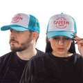 Queen Unisex Mesh Back Cap: Champions 77 (Blue & White)