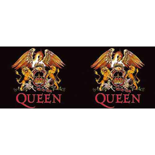 Queen Unboxed Mug: Classic Crest (Black)