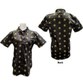Queen Unisex Casual Shirt: Crest Pattern (Black) (All Over Print)