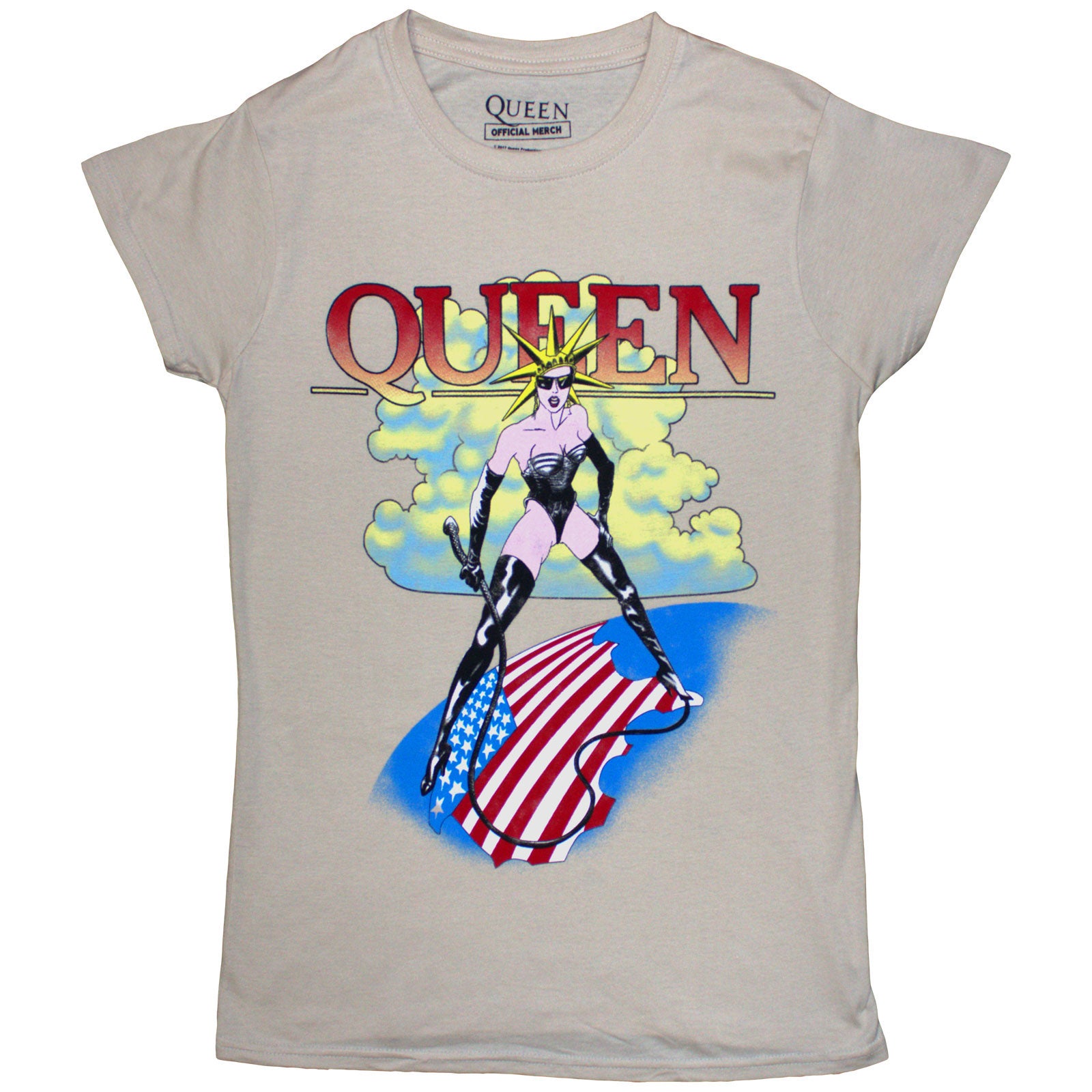 Queen Ladies T-Shirt: Mistress (Sand)