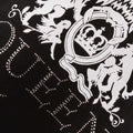Queen Ladies T-Shirt: Logo (Black) (Embellished)