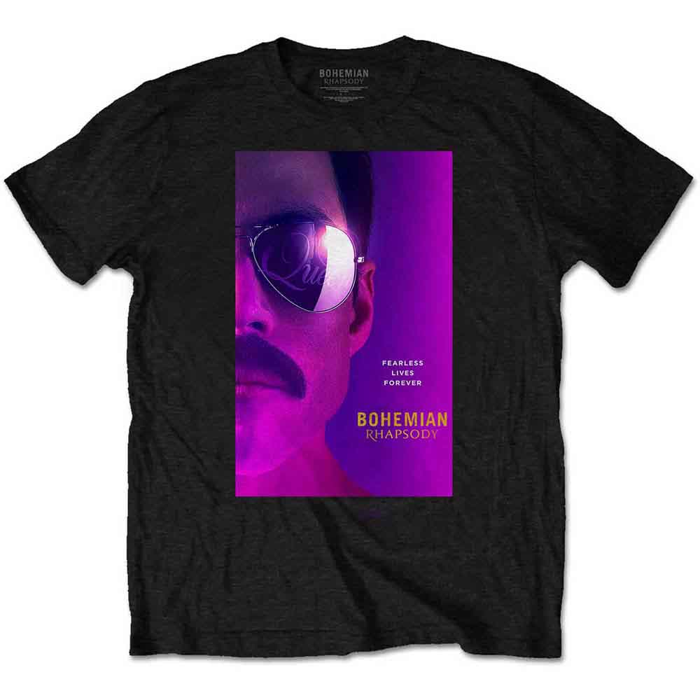 Queen Unisex T-Shirt: Freddie (Black) (LOS)
