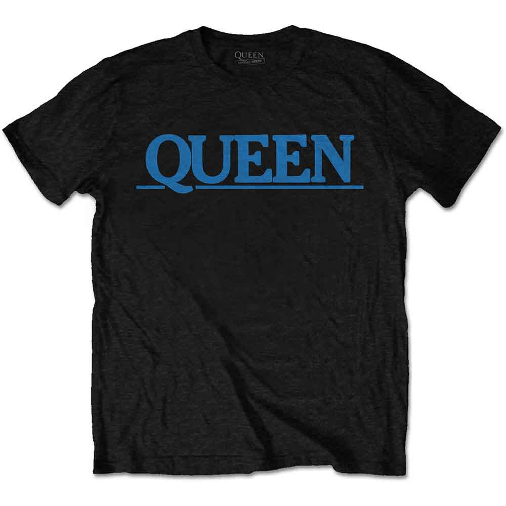 Queen Unisex T-Shirt: The Game Tour (Black) (Back Print)