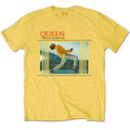 Queen Unisex T-Shirt: Break Free (Yellow)