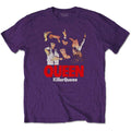 Queen Unisex T-Shirt: Killer Queen (Purple)