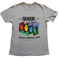 Queen Unisex T-Shirt: Back Chat (Grey)