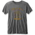 Ramones Unisex Burnout T-Shirt: Forest Hills (Charcoal Grey)