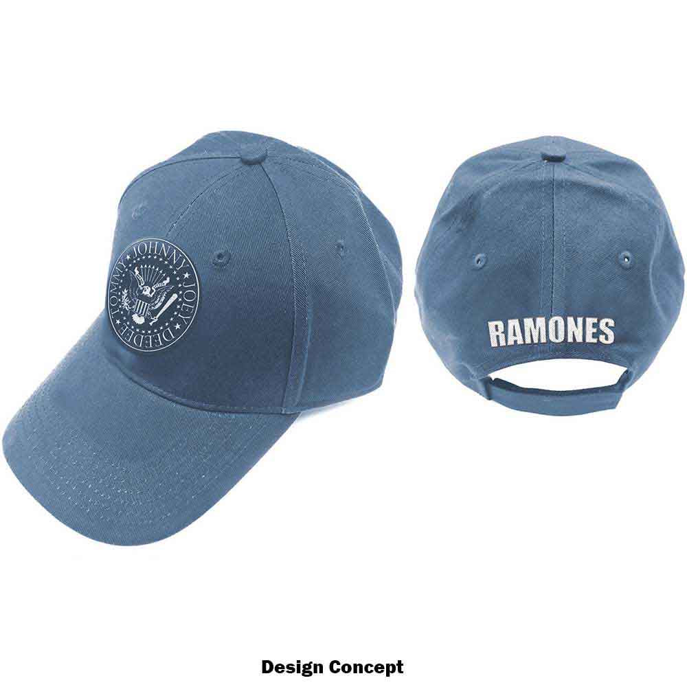 Ramones Unisex Baseball Cap: Presidential Seal (Denim Blue)