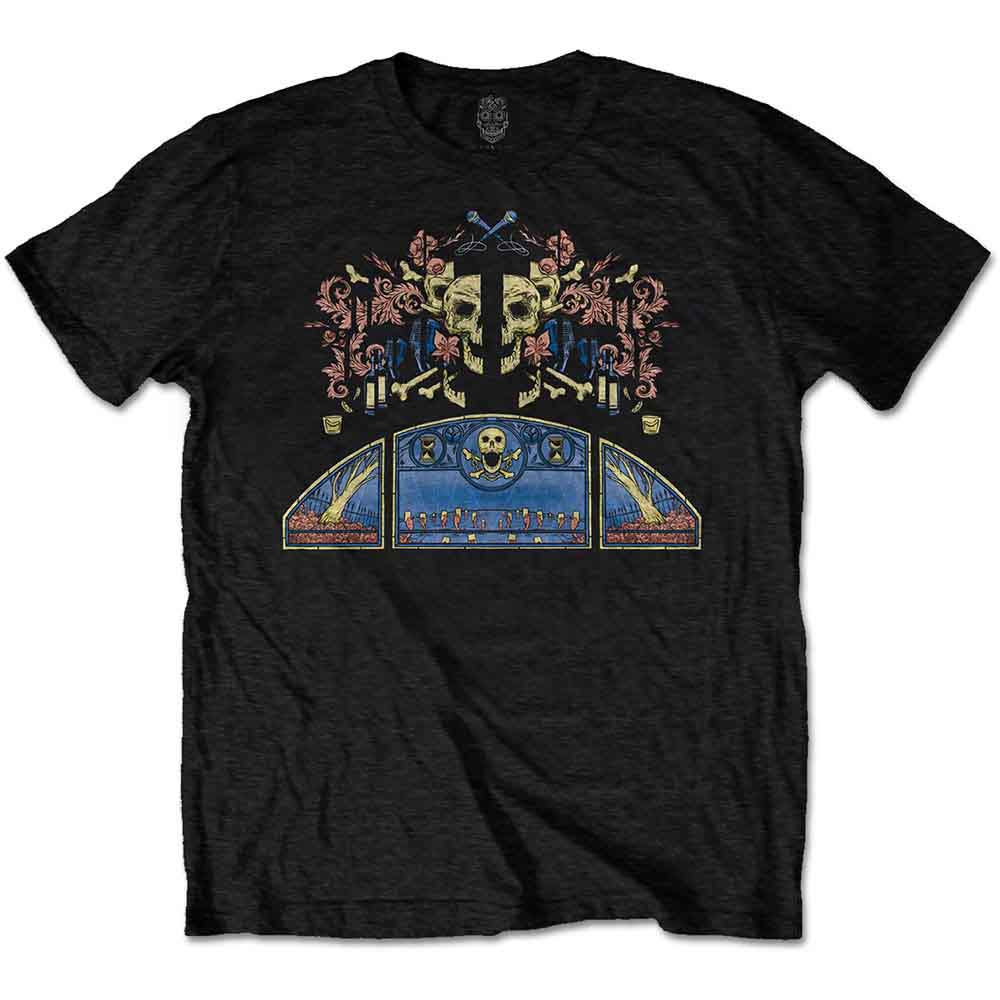 Rag'n'Bone Man Unisex T-Shirt: Coloured Graveyard (Black) (Back Print)