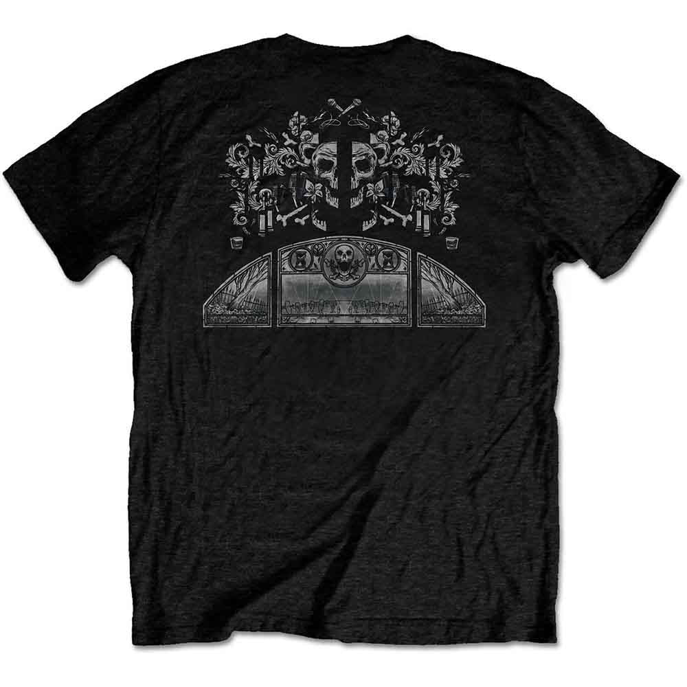 Rag'n'Bone Man Unisex T-Shirt: Graveyard (Black) (Back Print)