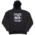 Ramones Unisex Stone Wash Pullover Hoodie: East Village (Charcoal Grey) (Wash Collection)