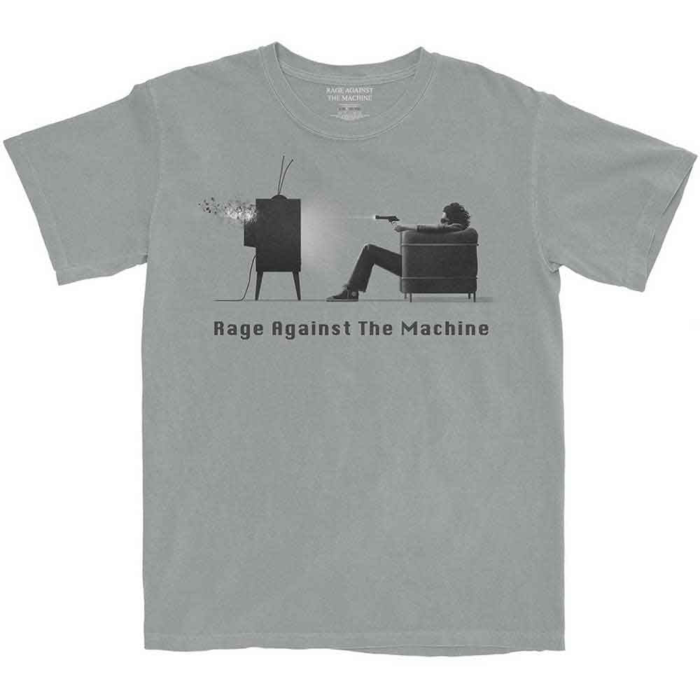 Rage Against The Machine Unisex T-Shirt: Won't Do (Light Grey Mineral Wash) (Wash Collection)