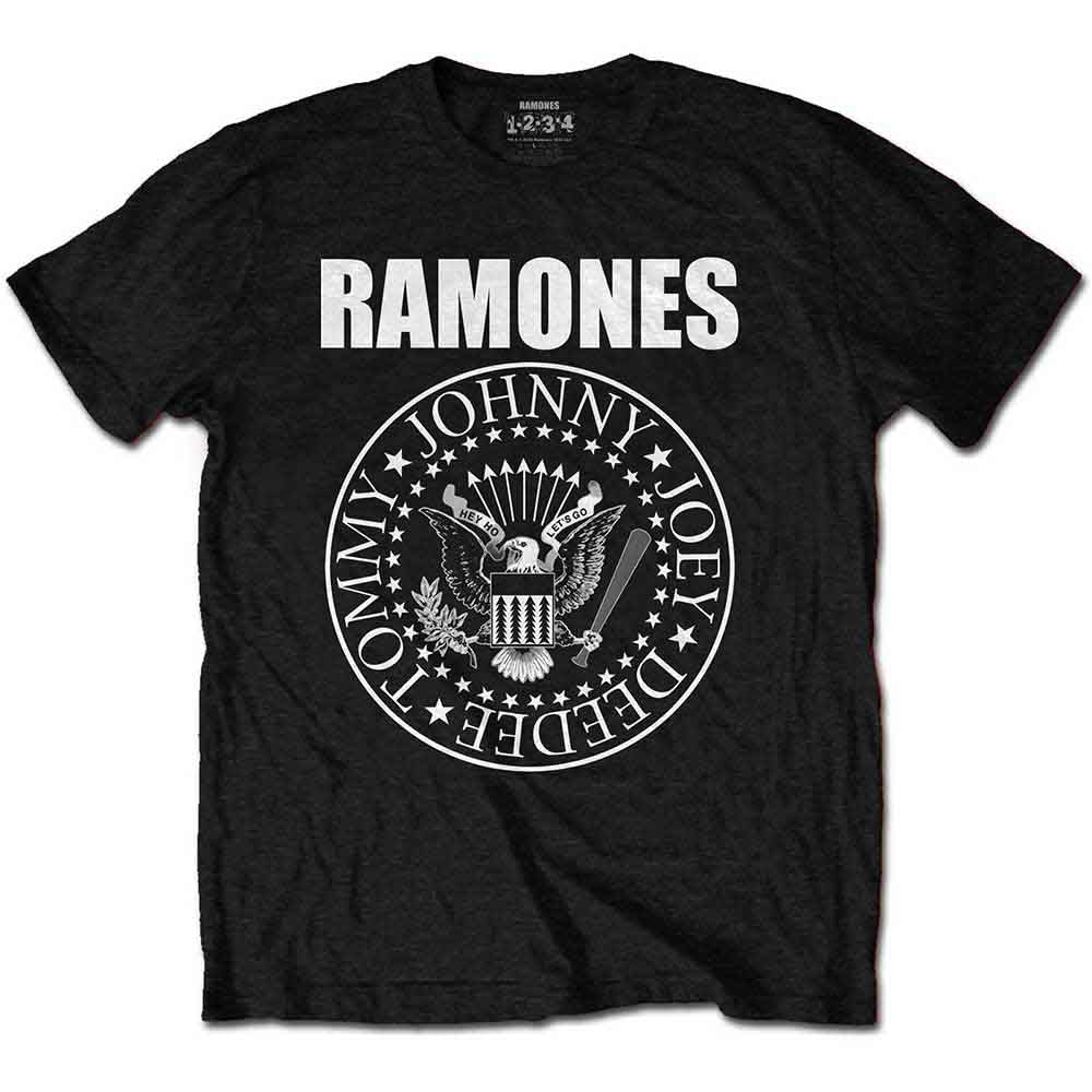 Ramones Kids T-Shirt: Presidential Seal (Black)