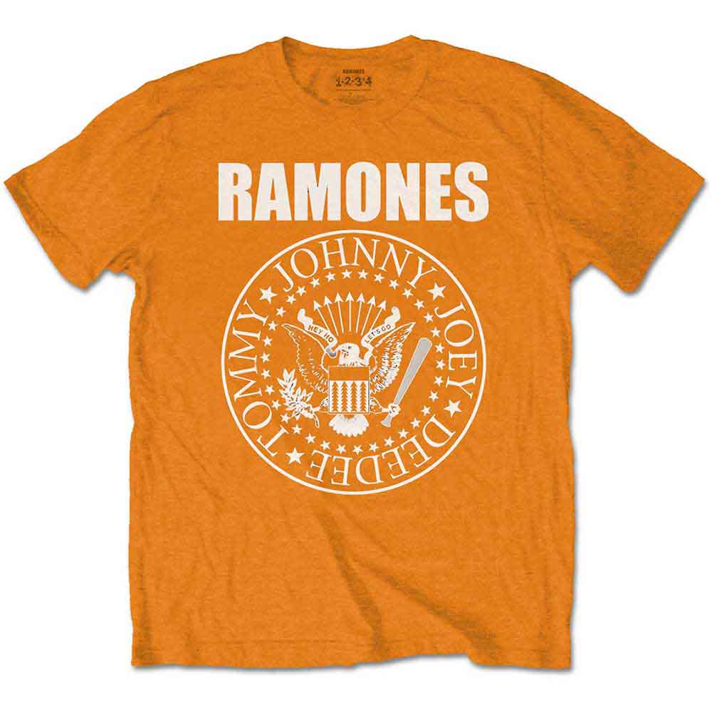 Ramones Kids T-Shirt: Presidential Seal (Orange)