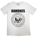 Ramones Ladies T-Shirt: Presidential Seal (White)