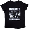 Ramones Ladies T-Shirt: CBGB 1978 (Black)