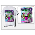 Ramones Unisex T-Shirt: Animal Skin (White)