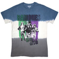 Ramones Unisex T-Shirt: Hey Ho Retro (Blue) (Wash Collection)
