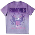 Ramones Unisex T-Shirt: Mondo Bizarro (Purple) (Wash Collection)
