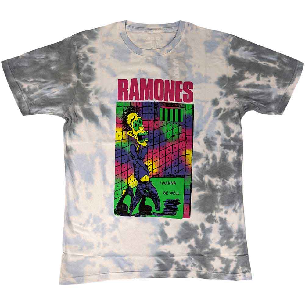 Ramones Unisex T-Shirt: Escapeny (White) (Wash Collection)