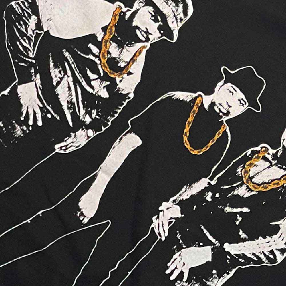 Run DMC Unisex Tank T-Shirt: Gold Chains Photo (Black)