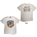 REO Speedwagon Unisex T-Shirt: Kansas (Natural) (Back Print)