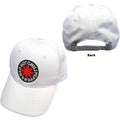 Red Hot Chili Peppers Unisex Baseball Cap: Classic Asterisk (White)